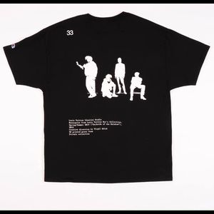 Virgil Abloh black tee, never worn